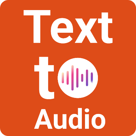 Text to Audio Converter App Icon