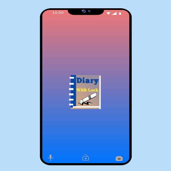 Diary App with Lock App Icon FairSoftTech